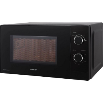 Sencor Cuptor cu microunde Sencor SMW 1719BK, 20 l, 700 W, 5 trepte, mecanic, negru