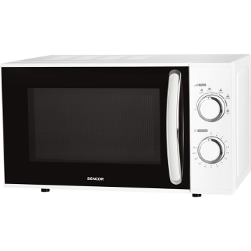 Sencor Cuptor cu microunde Sencor SMW 1917WH, 17 l, 700 W, Mecanic, Alb