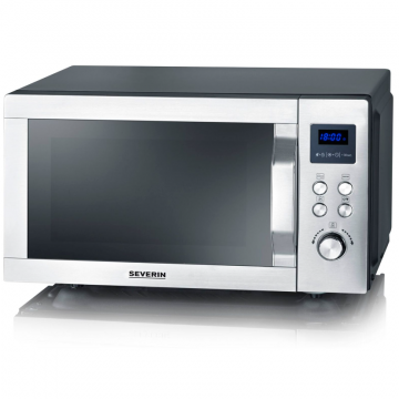 SEVERIN Cuptor cu microunde Severin MW 7777, Argintiu, 900 W, 25 litri