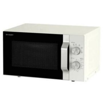Sharp Cuptor cu microunde Sharp R204WA, 20L, 800W, argintiu, alb