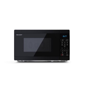 Sharp Cuptor cu microunde Sharp YC-MS02EB, 20 l, 800 W, Digital, EasyClean, ECO Function, Child Lock, Negru Sharp Cuptor cu microunde Sharp YC-MS02EB, 20 l, 800 W, Digital, EasyClean, ECO Function, Child Lock, Negru