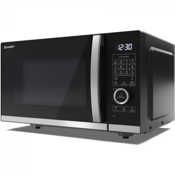 Sharp Cuptor cu microunde, Sharp YCQC254AEB, 900W 25L, negru