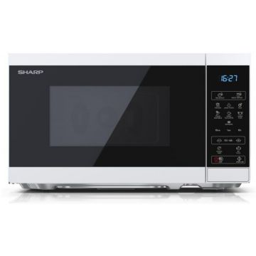 Sharp SHARP YC-MS02EW Cuptor cu microunde digital 800 W 20 l Alb / Negru
