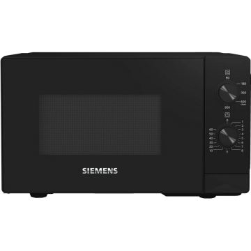 SIEMENS Cuptor cu microunde Siemens iQ300 FF020LMB2, 20 l, Platou rotativ 27 cm, LED, 800 W Negru