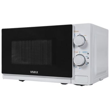 VIVAX Cuptor cu microunde Vivax MWO-2077, 20 litri, 700W, Alb