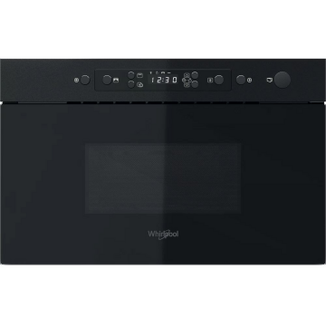 Whirlpool Cuptor cu microunde incorporabil Whirlpool MBNA920B, 22 l, 750 W, Grill, Tehnologia 3D, Child lock, Quartz grill, Jet Start, JetDefrost, Negru