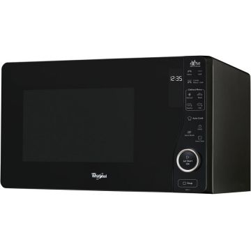 Whirlpool Cuptor cu microunde Whirlpool MWF 421 BL, Functie grill, 25 l, 800 W, Negru